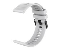 GIOPUEY Bracelet Compatible avec Amazfit Balance 2/3/2 XT/Balance Ultra/Bip Max/Active Max/Cheetah 2 Ultra/Bip6/Bip5, Souple Silicone Sangle Bracelet [Résistant à l'usure] [Respirant] - White