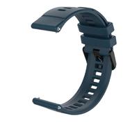 GIOPUEY Bracelet Compatible avec Amazfit Balance 2/3/2 XT/Balance Ultra/Bip Max/Active Max/Cheetah 2 Ultra/Bip6/Bip5, Souple Silicone Sangle Bracelet [Résistant à l'usure] [Respirant] - Dark Blue