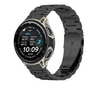 GIOPUEY Bracelet Compatible avec Amazfit Cheetah 2 Pro, Acier Inoxydable Sangle Bracelet [Résistant à l'usure] - Black