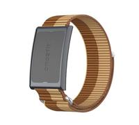 GIOPUEY Bracelet Compatible avec Amazfit Helio Strap, Sangle tressée en Nylon Doux [Unisexe] - Brown