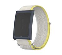 GIOPUEY Bracelet Compatible avec Amazfit Helio Strap, Sangle tressée en Nylon Doux [Unisexe] - Yellow/Grey