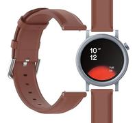 GIOPUEY Bracelet Compatible avec CMF Watch Pro 2, Cuir véritable Sangle Bracelet [Résistant à l'usure] [Respirant] Montre Bracelet - Brown