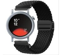 GIOPUEY Bracelet Compatible avec CMF Watch Pro 2, Sangle tressée en Nylon Doux [Unisexe] - Black
