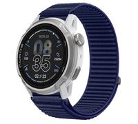 GIOPUEY Bracelet Compatible avec COROS APEX 4 42mm, Nylon Réglable Boucle Nylon Respirant Sport Loop Bracelet Extérieur Strap Band - Darkblue
