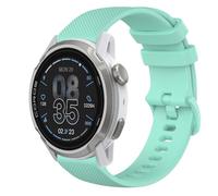 GIOPUEY Bracelet Compatible avec COROS APEX 4 42mm, Souple Silicone Sangle Bracelet [Résistant à l'usure] [Respirant] - Green