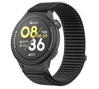 GIOPUEY Bracelet Compatible avec COROS Pace 3, Nylon Réglable Boucle Nylon Respirant Sport Loop Bracelet Extérieur Strap Band - Black