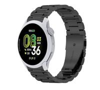 GIOPUEY Bracelet Compatible avec COROS Pace 4, Acier Inoxydable Sangle Bracelet [Résistant à l'usure] - Black