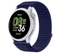 GIOPUEY Bracelet Compatible avec COROS Pace 4, Nylon Réglable Boucle Nylon Respirant Sport Loop Bracelet Extérieur Strap Band - Darkblue