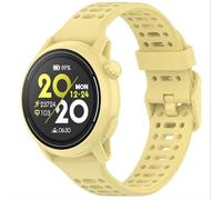 GIOPUEY Bracelet Compatible avec COROS Pace Pro/Pace 3/APEX Pro/2 Pro/46MM, Souple Silicone Sangle Bracelet [Résistant à l'usure] [Respirant] Montre Bracelet - Dark Green