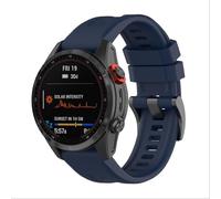 GIOPUEY Bracelet Compatible avec COROS VERTIX 1/Amazfit Falcon, Souple Silicone Sangle Bracelet [Résistant à l'usure] [Respirant] Montre Bracelet - Black