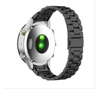GIOPUEY Bracelet Compatible avec COROS VERTIX 2/2S, Acier Inoxydable Sangle Bracelet [Résistant à l'usure] Montre Bracelet - Black