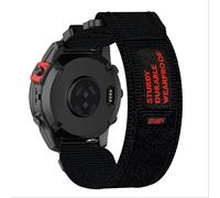 GIOPUEY Bracelet Compatible avec COROS VERTIX 2/2S, Sangle tressée en Nylon Doux [Unisexe] - Black