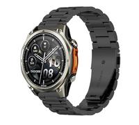 GIOPUEY Bracelet Compatible avec DOOGEE Anywise W1/W1 Pro, Acier Inoxydable Sangle Bracelet [Résistant à l'usure] - Black