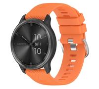 GIOPUEY Bracelet Compatible avec Garmin Approach S50/S44, Souple Silicone Sangle Bracelet [Résistant à l'usure] [Respirant] Montre Bracelet - Orange