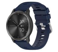 GIOPUEY Bracelet Compatible avec Garmin Approach S50/S44, Souple Silicone Sangle Bracelet [Résistant à l'usure] [Respirant] Montre Bracelet - Midnight Blue