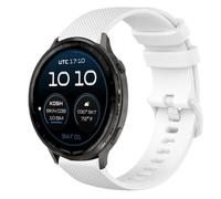 GIOPUEY Bracelet Compatible avec Garmin D2 Air X15, Souple Silicone Sangle Bracelet [Résistant à l'usure] [Respirant] - White