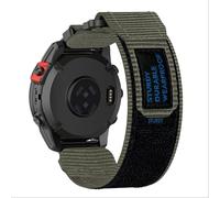 GIOPUEY Bracelet Compatible avec Garmin Instinct 3 50mm, Sangle tressée en Nylon Doux [Unisexe] - Grey
