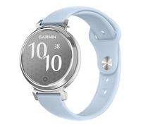 GIOPUEY Bracelet Compatible avec Garmin Lily 2/2 Claasic/2 Active, Souple silicone Sangle Bracelet [Résistant à l'usure] [Respirant] - Blue