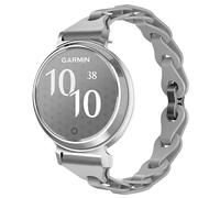 GIOPUEY Bracelet Compatible avec Garmin Lily 2, Souple Silicone Sangle Bracelet [Résistant à l'usure] [Respirant] Montre Bracelet - Grey