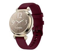 GIOPUEY Bracelet Compatible avec Garmin Lily 2, Souple Silicone Sangle Bracelet [Résistant à l'usure] [Respirant] Montre Bracelet - Wine Red