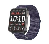 GIOPUEY Bracelet Compatible avec Garmin Venu X1, Sangle tressée en Nylon Doux [Unisexe] - Darkblue