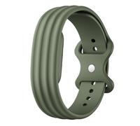 GIOPUEY Bracelet Compatible avec Google Fitbit Air, Souple Silicone Sangle Bracelet [Résistant à l'usure] [Respirant] - Army Green