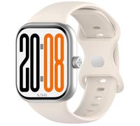 GIOPUEY Bracelet Compatible avec Honor Choice INFOWEAR Watch 2 Pro, Souple Silicone Sangle Bracelet [Résistant à l'usure] [Respirant] - Beige