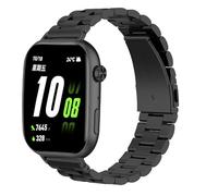 GIOPUEY Bracelet Compatible avec Honor Watch X5i, Acier Inoxydable Sangle Bracelet [Résistant à l'usure] - Black