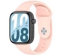 GIOPUEY Bracelet Compatible avec Honor Watch X5i, Souple Silicone Sangle Bracelet [Résistant à l'usure] [Respirant] - Pink