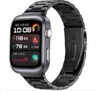 GIOPUEY Bracelet Compatible avec Huawei Watch D2, Acier Inoxydable Sangle Bracelet [Résistant à l'usure] Montre Bracelet - Black