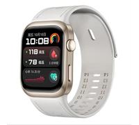 GIOPUEY Bracelet Compatible avec Huawei Watch D2, Souple Silicone Sangle Bracelet [Résistant à l'usure] [Respirant] Montre Bracelet - Beige