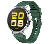 GIOPUEY Bracelet Compatible avec Huawei Watch GT 6/GT 5 41mm/5 Pro 42mm, Souple silicone Sangle Bracelet [Résistant à l'usure] [Respirant] Montre Bracelet - army green