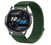 GIOPUEY Bracelet Compatible avec KOSPET Magic R10, Nylon Réglable Boucle Nylon Respirant Sport Loop Bracelet Extérieur Strap Band - DarkGreen