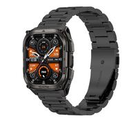 GIOPUEY Bracelet Compatible avec KOSPET Tank M4, Acier inoxydable Sangle Bracelet [Résistant à l'usure] - black