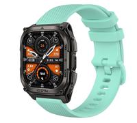 GIOPUEY Bracelet Compatible avec KOSPET Tank M4, Souple silicone Sangle Bracelet [Résistant à l'usure] [Respirant] - Green