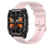 GIOPUEY Bracelet Compatible avec KOSPET Tank M4, Souple silicone Sangle Bracelet [Résistant à l'usure] [Respirant] - Pink