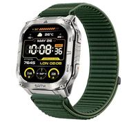 GIOPUEY Bracelet Compatible avec KOSPET Tank M4C, Nylon Réglable Boucle Nylon Respirant Sport Loop Bracelet Extérieur Strap Band - DarkGreen