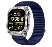 GIOPUEY Bracelet Compatible avec KOSPET Tank M4C, Nylon Réglable Boucle Nylon Respirant Sport Loop Bracelet Extérieur Strap Band - Darkblue