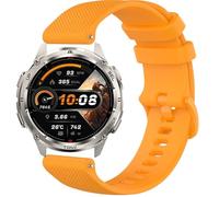 GIOPUEY Bracelet Compatible avec KOSPET TANK T3 ULTRA 2, 22mm Souple silicone Sangle Bracelet [Résistant à l'usure] [Respirant] - Yellow