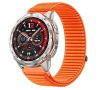 GIOPUEY Bracelet Compatible avec KOSPET Tank T3 Ultra 2, Nylon Réglable Boucle Nylon Respirant Sport Loop Bracelet Extérieur Strap Band - Orange