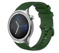 GIOPUEY Bracelet Compatible avec Motorola Moto Watch 2026, Souple silicone Sangle Bracelet [Résistant à l'usure] [Respirant] - Dark Green