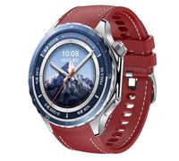 GIOPUEY Bracelet Compatible avec OnePlus Watch 3/2/2R, Souple Silicone Sangle Bracelet [Résistant à l'usure] [Respirant] Montre Bracelet - Red