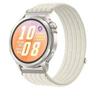 GIOPUEY Bracelet Compatible avec OnePlus Watch 4/3/2/2R, Sangle tressée en Nylon Doux [Unisexe] - Beige