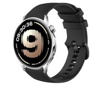 GIOPUEY Bracelet Compatible avec OnePlus Watch Lite, Souple Silicone Sangle Bracelet [Résistant à l'usure] [Respirant] - Black