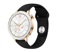 GIOPUEY Bracelet Compatible avec Oppo Watch X2 Mini, Souple silicone Sangle Bracelet [Résistant à l'usure] [Respirant] - Black