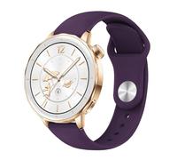 GIOPUEY Bracelet Compatible avec Oppo Watch X2 Mini, Souple silicone Sangle Bracelet [Résistant à l'usure] [Respirant] - purple