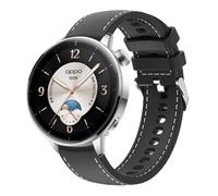 GIOPUEY Bracelet Compatible avec Oppo Watch X2 Mini, Souple silicone Sangle Bracelet [Résistant à l'usure] [Respirant] - Black