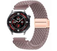GIOPUEY Bracelet Compatible avec Oppo Watch X2, Sangle tressée en Nylon Doux [Unisexe] - Purple