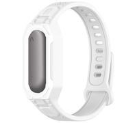 GIOPUEY Bracelet Compatible avec PLAUD NotePin, Souple Silicone Sangle Bracelet [Résistant à l'usure] [Respirant] - White