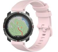 GIOPUEY Bracelet Compatible avec Polar Grit X2, Souple silicone Sangle Bracelet [Résistant à l'usure] [Respirant] - Pink